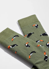 Chaussettes en coton - BeToucan Vert